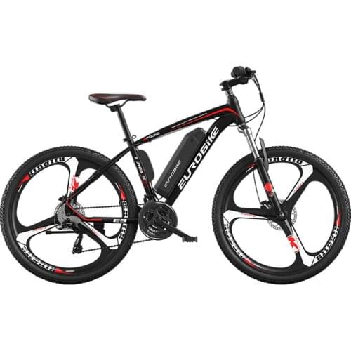 26 Inch Off Road Electric Bike 2 Wheels Electric Bicycles Variable Speed Mountain E-Bike For Adults With Three Riding Modes
