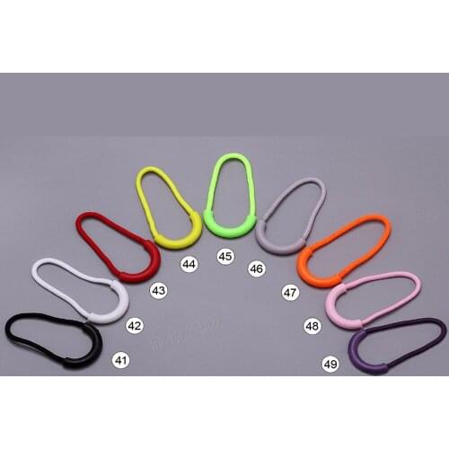 60 pcs / lot Puller-006 slip-resistant silicon zipper puller 9 multiple colors zip cord end fit rope replacement clip slider PP