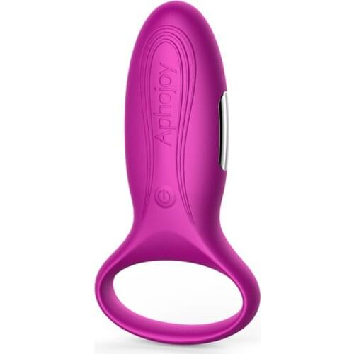 7 Frequency Ring Vibrating Cock Ring Waterproof Silicone Delay Ejaculation Clitoral Bullets Sex Vibrator for Couple