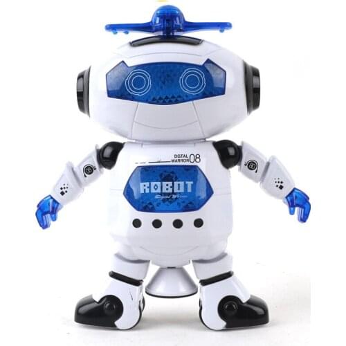 Electronic Walking Dancing Smart Robot Action figure Robocar Figures Music Light Dance Robot Brinquedos Children Xmas gifts