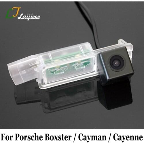 Car Rearview Camera For Porsche 718 Boxster Cayman 987 981 982 Cayenne 958 92A / HD Auto Rear Backup Reverse Parking Camera kit