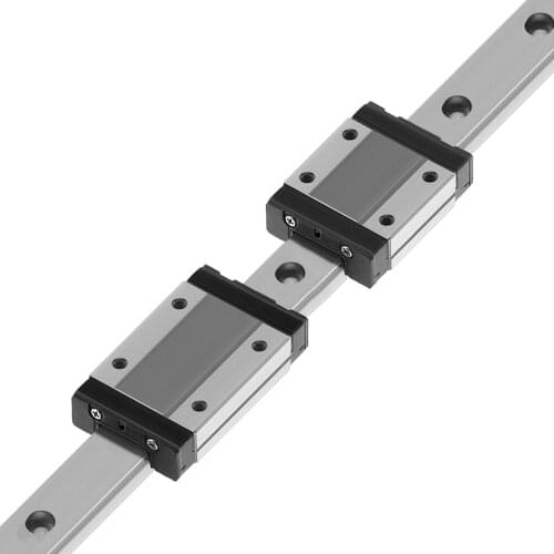 9mm 12mm Linear Guide Rail MGN9 MGN12 100 200 250 300 350 400 450 500 550 600MM Linear Guide Rail+MGN9H/ MGN12H Block 3d Printer