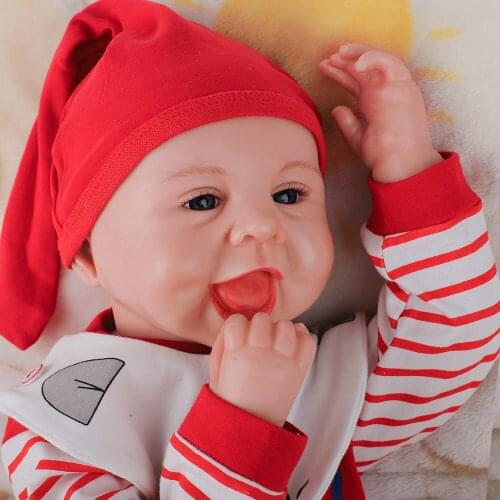 New 55CM Reborn Baby Doll Toy Babies Dolls Reborn For Kid Birthday Gift Toddler Toy