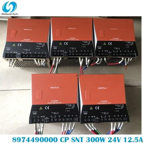 Original Weidmüller 8974490000 CP SNT 300W 24V 12.5A Rail Switching Power Supply Single Phase, 100% Tested BeforeShipment
