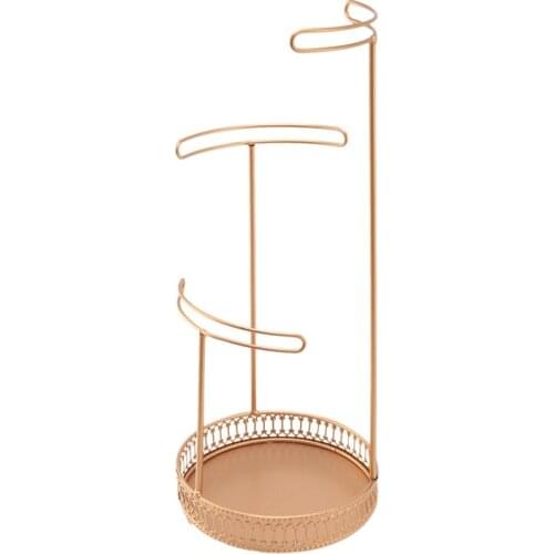 Necklace Stand Organizer Jewelry Display, 3-Tier Jewelry Stand, Earring Holder, Accessory Organizer and Display