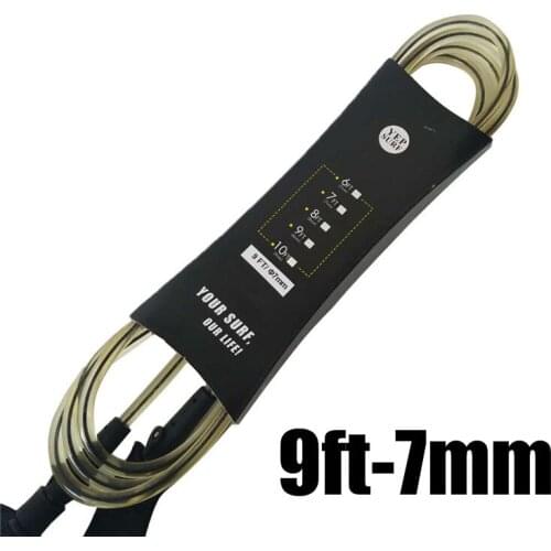 Straight Leash 9ft 7mm Surfboard Leash Yep.surf Super strong webbing Neoprene Strape