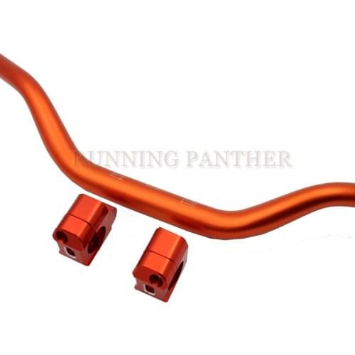 Fat Bar 28MM Handlebars+Bar Clamps+Bar Pad Motorcycle MX Motocross Pit Dirt Bike