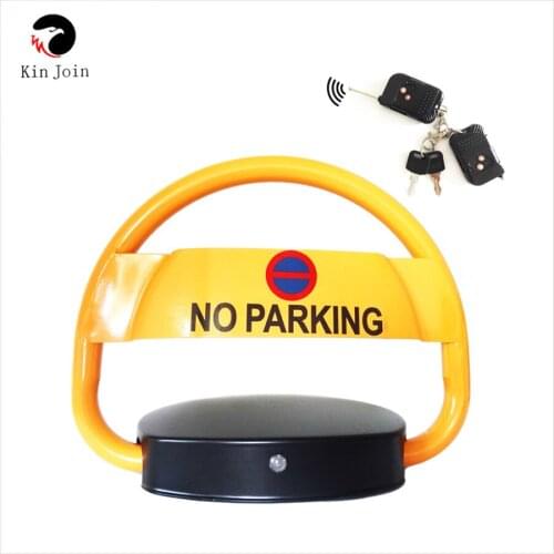 KinJoin High Quality Parking Space Saver Popular Automatic Remote Control Car Parking Lock Semicircular Shape