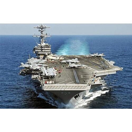 WSN 05203 1/500 Motor USS Nimitz Aircraft Carrier Battleship Static Model Static TH07629-SMT6