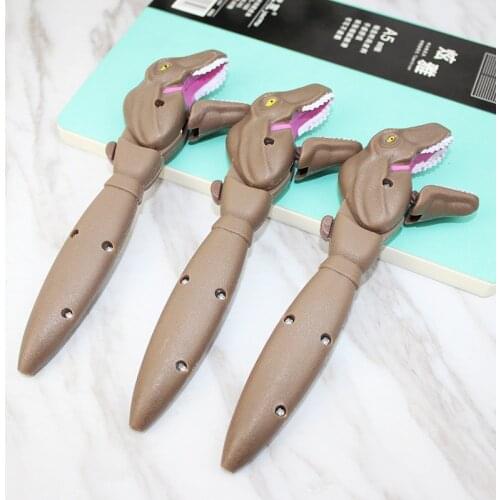 Japanese & Korean Creative Stationery Big Mouth Dinosaur Tyrannosaurus Rex Ballpoint Pen Student Learning Prize School Supplies
