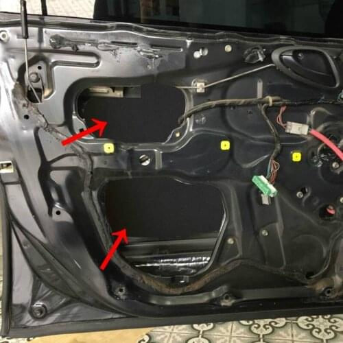 10Pcs 5-10MM Anti-noise Sound Insulation Cotton Car Sound Proof Deadening Upgarded Car Truck Heat Closed Cell Foam 30x50cm