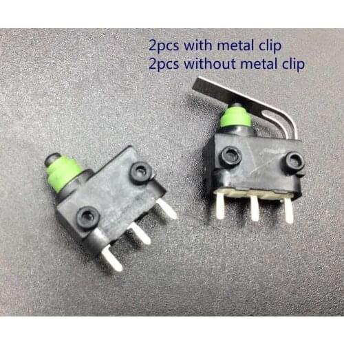 4pcs Waterproof micro push switch button for Audi J518 A6L Q7 lock ignition steering wheel lock ECU board 3 straight feet