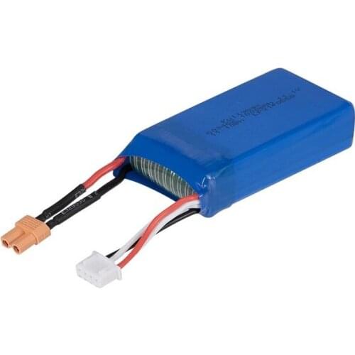 11.1V 1000mAh Rechargeable Battery for XK X450 Fixed Wing RC Airplane Spare Parts Accessories