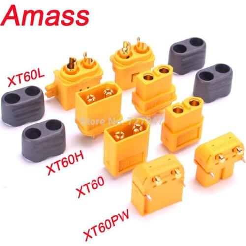 Amass XT60 XT60H XT60L XT60PW Male to Female Adapter Connector For RC Module Lipo battery