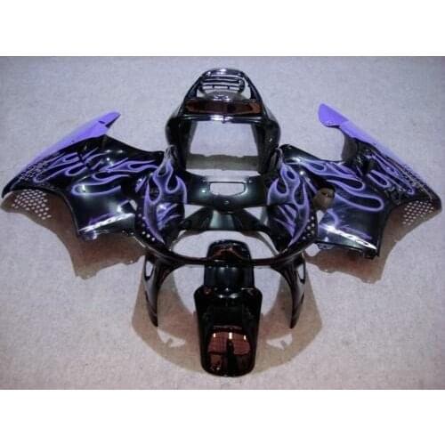 Dor- flame Black aftermarket fairing parts for 1996 1997 CBR 900RR CBR 893RR 96 97 CBR 893 fairings