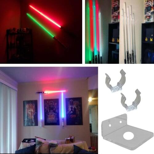 Clear Room Light Remote Lightsaber Wall Mount Wall Rack Wall Holder