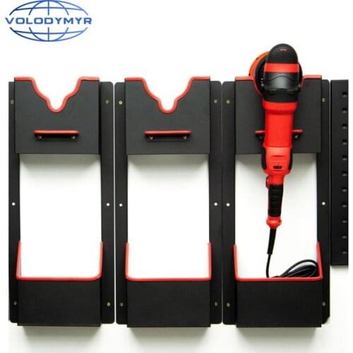 Car Polisher Holder Wall Mount Polishing Machine Bracket for Auto Care Tools Waxing Sander Machine Polisher Machine Da Sander