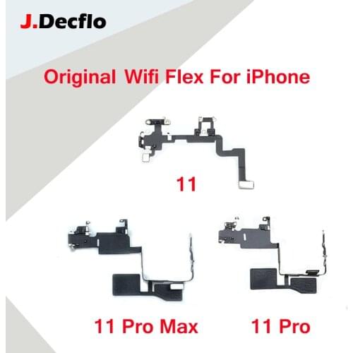 JDecflo ORIGINAL WiFi Antenna Flex Cable for iPhone 11 11pro 11promax Pulled Wi-Fi Antenna Signal Receiver Ribbon Replacement