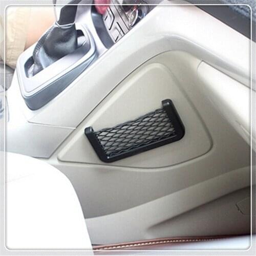 Car Interior Accessories Pocket Cargo Storage Organizer Net for Renault Koleos QM5 QM6 Scenic Megane Fluenec Latitude Clio Rubbe
