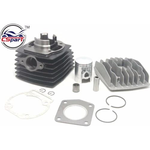 39MM 12MM Cylinder Head Piston Ring Bearing Gasket Kit Morini 50 50CC Mini Moto Dirt bike Cross