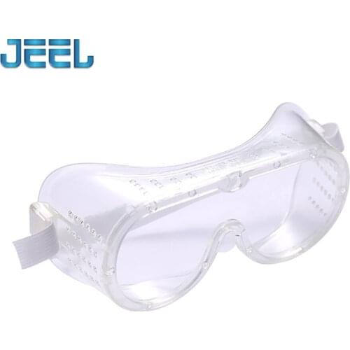 Perforated CNC Glasses, Soft-sided Goggles, Dustproof, Sandproof, Windproof Mirror, Splash-proof Work Safety Eye Protecting