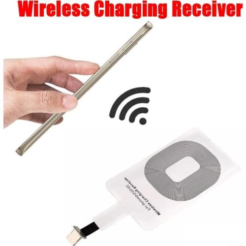 QI 5W Type C Wireless Charging Receiver Wireless Charger Receiver USB C Type-C USB-C Wireless Charged Receive Module for Samsung
