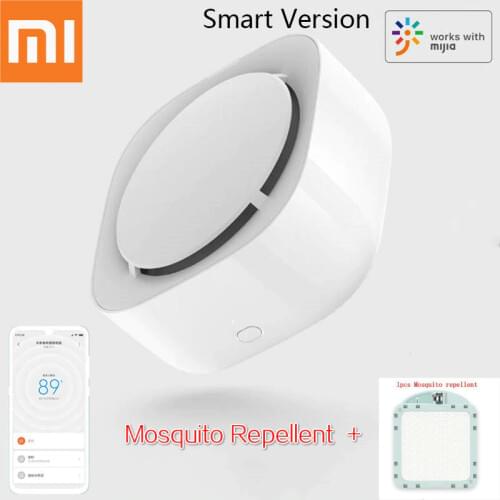 Xiaomi Mijia Mosquito Repellent Killer Smart Version Timing No Heating Fan Drive with led light Work in Mijia home app