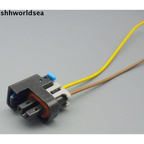 Shhworldsea 2pcs 10pcs 50pcs 0.8mm MFP mini Fuel Injector Connector nozzle plug replacement parts socket