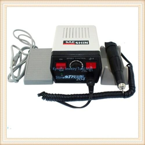 Dental Supplies STRONG 204 Mini Micromotor Polishing Machine for dental jewelry beauty nails