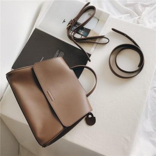 2021 New Design Soft Leather Large Capacity One-Shoulder Bag Fashion Messenger Bag Multifunctional Tote Handbag For Women