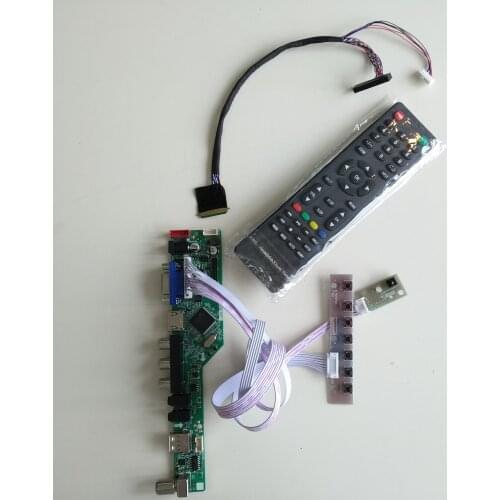 TV LED LCD AV VGA HDMI Controller Board display For CLAA156WA11A 15.6" 1366×768 panel monitor cards