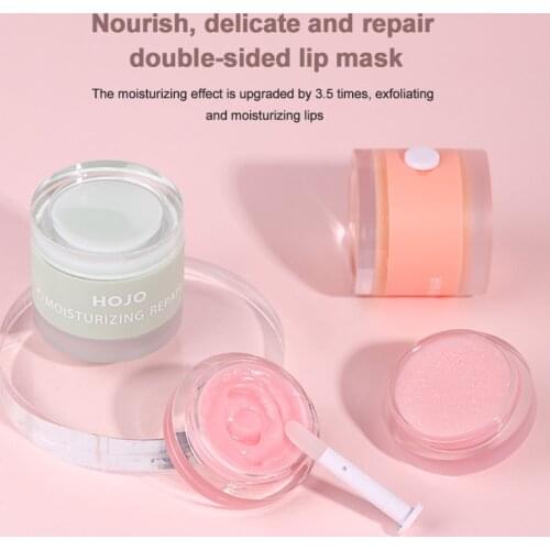 Thermo-changing Colorles Lip Mask Scrub Fades Lip Wrinkles Exfoliating Cuticle Freeze Lip Balm Dual Moisturizing Lip Care TSLM1