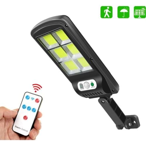 IP65 LED Solar Street Light 4/6COB Remote Controler Garden Lighting Outdoor Wall Lamp