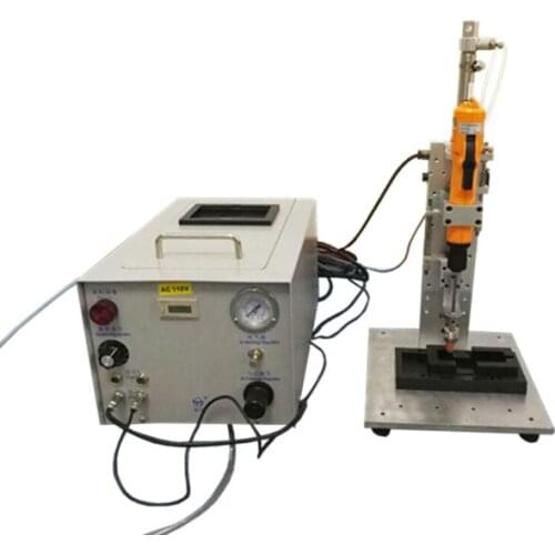 Screw locking machine for electrical appliances assembly