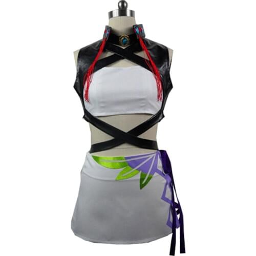 2017 Game Anime Tales of Xillia Milla Maxwell Cosplay Costume Pink Dress Full Set Any Size