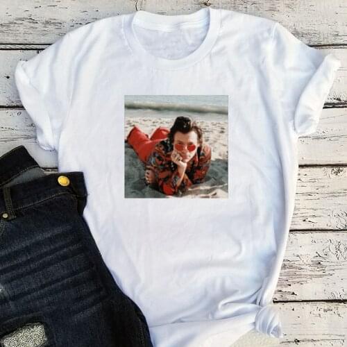 Watermelon Shirts 2021 Fashion Vintage Cherries Fruit Tees Kawaii FINE LINE Print New Streetwear Tee