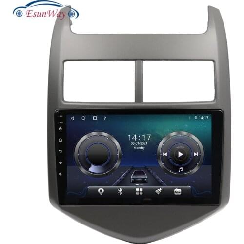 Android 9.0 car radio GPS RDS multimedia player for Chevrolet Aveo 2 Sonic T300 2011-2015 2din car player NO DVD