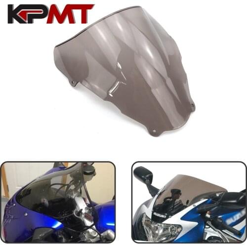 Double Bubble Windscreen Windshield Shield Screen 99 20 01 02 For Suzuki SV650 SV650S SV 650 650S 1999 2000 2001 2002