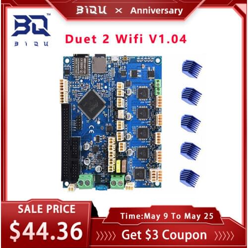 Cloned Duet 2 Wifi V1.04 Control Board 32Bit Compatible PanelDue Touch Screen Duet2 wifi 3D Printer Parts For CNC Ender 3 Pro