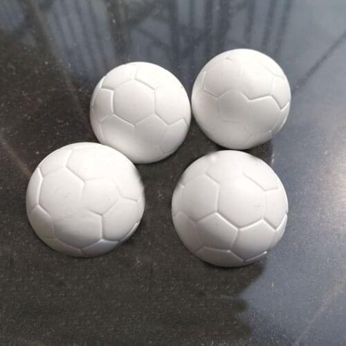 Mini Football Table Soccer Ball 6 pcs White Foosball Balls 32mm /36mm Balls AE-02