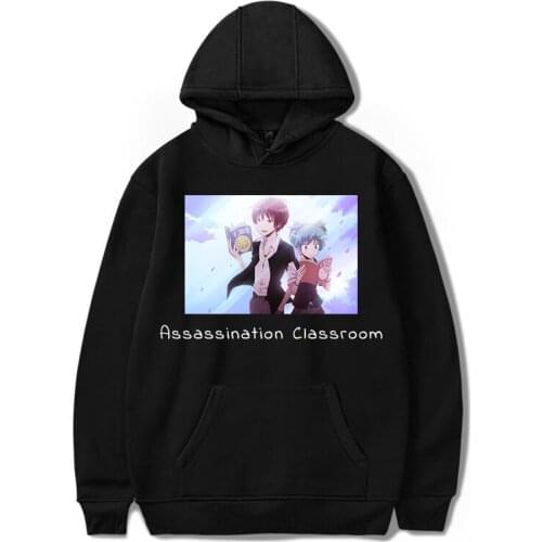 Assassination Classroom Anime Fashion Hoodie Korosensei Autumn Casual Pullover Sweat Hoodie Sweatshirt Men And Women Long Sleeve