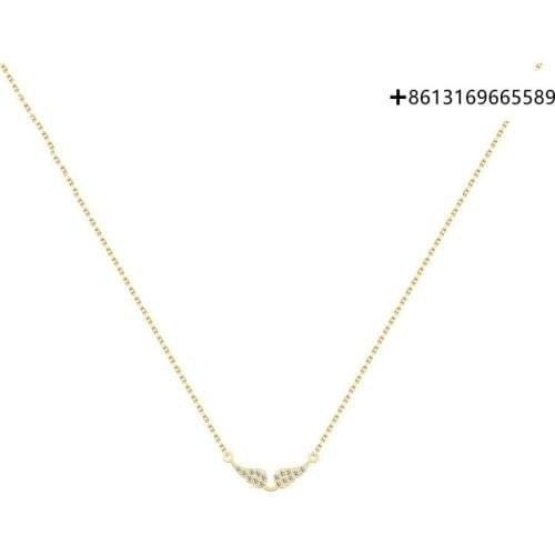 Fashionable 925 silver necklace female sweet temperament elegant individual clavicle chain female new lovers send gifts