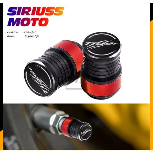 Motorcycle Accessories Wheel Tire Valve Caps Case for Triumph Tiger 800 900 1200 Rally