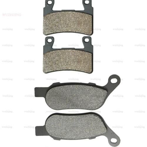 Brake Pads set fit for Harley FL STN 1584 Sotail Deluxe (15) 1690 (15-16) FLD 1584 Switchback (15) FLS Front Rear