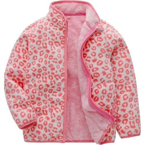 New 2020 Autumn Winter Baby Girls Polar Fleece Jackets Soft Child Kid Clothes Outwear Thick Warm Sweatshirts Jackets