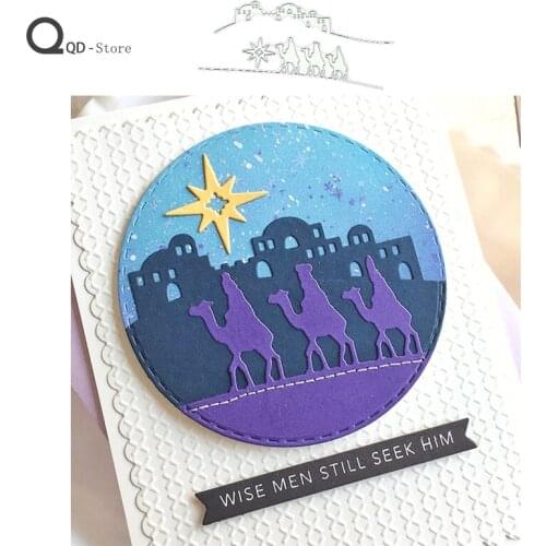 People and Houses Cutting Dies Scrapbook Metal Cutting Dies New 2021 DIY Card Make Mould Model Craft Decoration Handmade Tools