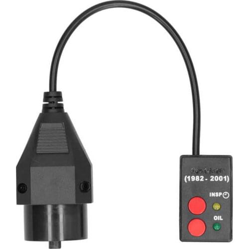 Inspection Light Reset 8.3in Cable Length Portable Oil Service Reset Replacement for 3 5 7 Series E30 E36 E34 E39 E38 for Auto