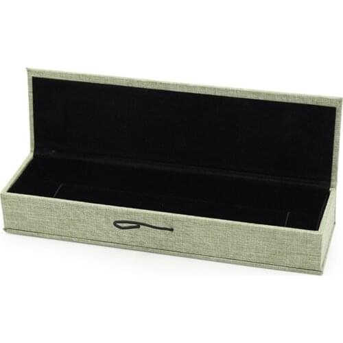 Vintage Linen Cloth Jewelry Boxes Ring Pendant Bracelet Long Chain Box Environmental Protection Dimensional Jewellery Package