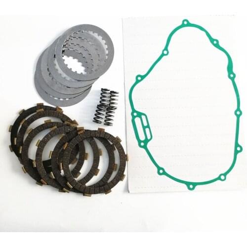 Clutch Friction Plate Heavy Duty Springs & Cover Gasket Kit For Honda Sportrax 300 TRX300EX TRX 300EX 2X4 1993-2008