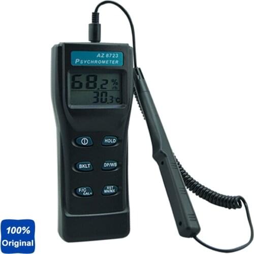Handheld Interface Temperature Humidity Meter Hygro-thermometer Tester AZ8721